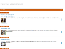 Tablet Screenshot of heureux-vagabondage.com